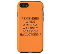 Democracy Remember When America Was Only Scary on Halloween Coque pour iPhone SE (2020) / 7/8