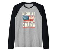 Démocrates des élections présidentielles de Michelle Obama 2028 Manche Raglan