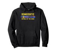 Democratic Republic of The Congo Flag | Congolese Vintage Sweat à Capuche