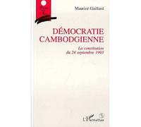 Démocratie Cambodgienne - La Constitution Du 24 Septembre 1993