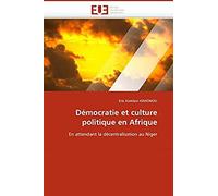 Démocratie Et Culture Politique En Afrique