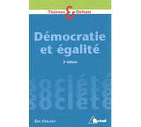 Démocratie et égalité