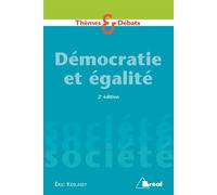 Démocratie et égalité - Eric Keslassy - Bréal - broché - Essai