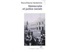 Démocratie Et Justice Sociale