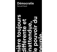 Démocratie - Samuel Hayat - Anamosa - broché - Essai