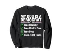 Démocratie Tshirt Drôle Politique Libéral Démocrate Sweatshirt