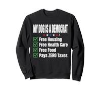 Démocratie Tshirt Drôle Politique Libéral Démocrate Sweatshirt
