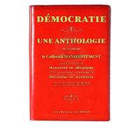 Démocratie, une anthologie - Collectif Manifestement - La Cinquieme Couche - broché - Anthologie