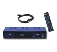 Démodulateur récepteur satellite - HD-LINE HD-250 - Noir - Réception FTA - Péritel/HDMI/USB