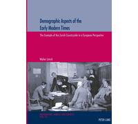 Demographic Aspects Of The Early Modern Times