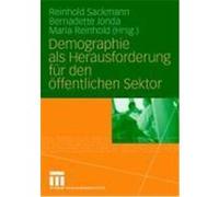 Demographie als Herausforderung für den öffentlichen Sektor