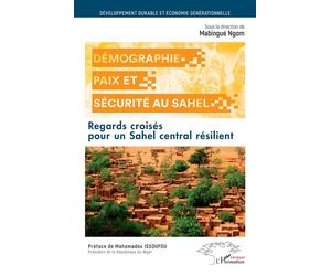 Démographie, paix et sécurité au Sahel Regards croisés pour un Sahel central résilient - Mabingué Ngom - L'harmattan - broché - Essai