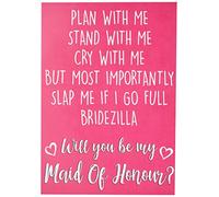 Demoiselle D'Honneur Cartes, Will You Be My Demoiselle D'Honneur Cartes Surprise Demoiselle D'Honneur Carte Noce Carte Meilleur Ami Carte Carte de Mariage PC449