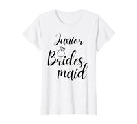 Demoiselle d'honneur Junior avec des graphismes de Mariage Mignons T-Shirt