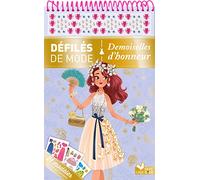 Deux Coqs d'Or – Demoiselles d'honneur – 21 modèles, + de 240 autocollants – Bloc à spirale