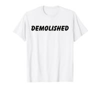 Démoli Triste jeté pour la Fin d'un Couple T-Shirt