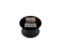 Demolition Derby Fan Pit Crew Crash Driver Fair Identity PopSockets PopGrip Adhésif
