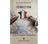 Démolition - Un Bilan Sans Concession Sur L'état De La France