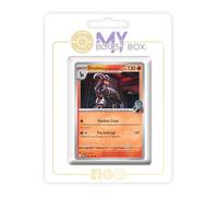 Démolosse de la Team Rocket 038/182 Reverse - Myboost X Écarlate et Violet 10 Rivalités Destinées - Coffret de 10 Cartes Pokémon Françaises
