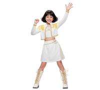Demon Cosplay Deguisement pour Filles Pop Singers Halloween Dress Up Stage Tenue Rumi Mira Zoey Huntrix Demon Costume (A01 120)