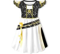Demon Cosplay Deguisement pour Filles Pop Singers Halloween Dress Up Stage Tenue Rumi Mira Zoey Huntrix Demon Costume (A08 110)