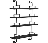 Démon Étagère L95 cm 4 Étagères Frêne Noir