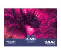Démon géant Puzzle Adulte 1000 Défis (Niveau Avancé) Béhémoth L'Excellence des Puzzles Difficiles - Un Cadeau Exceptionnel pour Adultes Et Personnes De Plus De 14 Ans 52x38cm/1000pcs