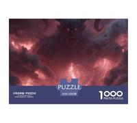 Démon géant Puzzle pour Adultes - 1000 Pièces Béhémoth De Qualité Supérieure - Un Challenge Éducatif Conçu pour Homme, Femme Et Tous À Partir De 14 Ans 52x38cm/1000pcs