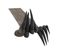 DEMON HAND BOILDARK - 160G Devils Hand Bookmark | THILLER RESINE DEMON CHARMARCH | 4,72 pouces Creepy Claw Hand Bookmark | Marque-pages pour mains effrayantes effrayantes | Main d'horreur