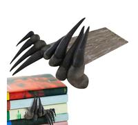 Demon Hand Bookmark - Marqueur de griffes 3D Resin Devil's, accessoire effrayant pour Halloween | Hands Book Handsing de Witch, décoration de festival effrayant, cadeau de papeterie unique, ornement D