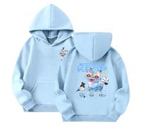 Demon Hoodie Für Neutral Pull à Manches Longues Style Streetwear Hoodie Sweatshirt Mode Fille Et Ado 2-16 Ans Décontractés K-Pop Demon Cosplay Pullover Für Halloween Party