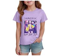Demon Hunters T-Shirt Pour Filles Graphique T-Shirt Soirée Musicale