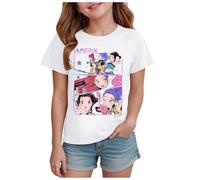 Demon Hunters T-Shirt pour Filles Graphique T-Shirt Soirée Musicale