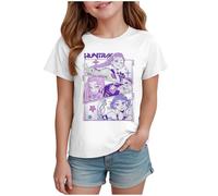 Demon Hunters T-Shirt pour Filles Graphique T-Shirt Soirée Musicale
