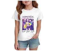 Demon Hunters T-Shirt pour Filles Graphique T-Shirt Soirée Musicale