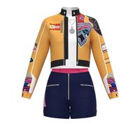 Demon Idol Group Costumes for Kids, Girls Star Mira Zoey Mira Print Stage Costume 3PCS Performance Outfits for Halloween Cosplay B02 110