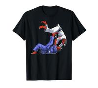 Démon Japonais Lutte Brésilien Jiu-Jitsu Judo Arts Martiaux T-Shirt