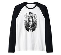 Démon Lillith Pentagramme Occultisme Sorcellerie Manche Raglan