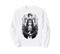 Démon Lillith Pentagramme Occultisme Sorcellerie Sweatshirt