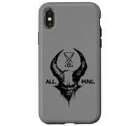 Démon Satan Sceau de Lucifer Wicca Diable Sorcellerie Enfer Coque pour iPhone X/XS