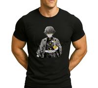 Demon Slayer Anime Esthétique Japonais Manga Japonais Fans T-shirt pour homme, S