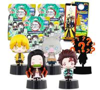 Demon Slayer Blind Bag Lot de 3 mini figurines mystères Nitotan et marque-page Demon Slayer