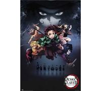 Demon Slayer - Fight - Anime Poster Impression Taille 61x91,5 cm sans accessoires