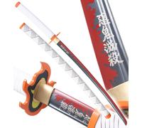 Demon Slayer Katana Epee Kyojuro Rengoku Lame Maru Décoration