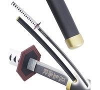 Demon Slayer Katana Giyu Tomioka Epee en Acier Kimetsu No Yaiba Sabre Décoration