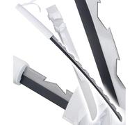 Demon Slayer Katana Inosuke Hashibira Epee en Acier Kimetsu No Yaiba Sabre Décoration