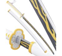 Demon Slayer Katana Zenitsu Agatsuma Epee Kimetsu No Yaiba Sabre Replique Décoration