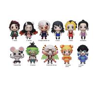 Demon Slayer : Kimetsu No Yaiba 3D Pvc Bag Clips Série 6 avec Figure Int.