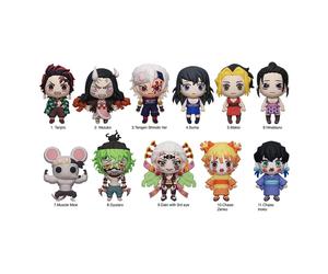 Demon Slayer : Kimetsu No Yaiba 3D Pvc Bag Clips Série 6 avec Figure Int.