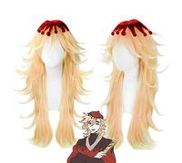 Demon Slayer Kimetsu No Yaiba Douma Longue Résistant À La Chaleur Synthétique Cheveux Cosplay Halloween Carnaval Fête + Perruque Gratuite Cap TCY-869